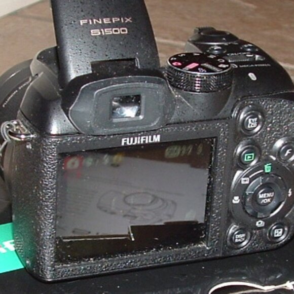 Black Fujifilm FinePix S Series S1500 10.0MP Digital Camera TESTED & WORKING - Picture 5 of 7